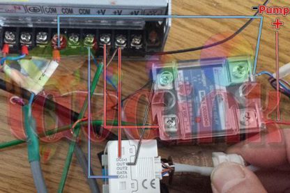 Negative Pressure Meter Cable Connection