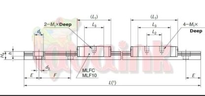 IKO LWETC-25-SL Bearing Block - Image 4