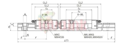 IKO MXL 35 Bearing Block - Image 4